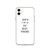 She's My Best Friend Heart Arrows iPhone Case (Right Side) 