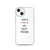 She's My Best Friend Heart Arrows iPhone Case (Right Side) 