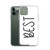 Best Friends Script iPhone Case (Best Side) 