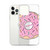 Best Friends Coffee & Donuts (Friends side) Clear iPhone Case 