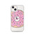 Best Friends Coffee & Donuts (Friends side) Clear iPhone Case 