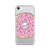 Best Friends Coffee & Donuts (Friends side) Clear iPhone Case 