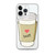 Best Friends Coffee & Donuts (Best side) Clear iPhone Case 