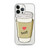 Best Friends Coffee & Donuts (Best side) Clear iPhone Case 