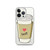Best Friends Coffee & Donuts (Best side) Clear iPhone Case 