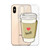 Best Friends Coffee & Donuts (Best side) Clear iPhone Case 