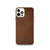 Brown Leather Pattern Case for iPhone®