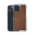 Brown Leather Pattern Case for iPhone®