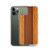 Tan Leather Stripes Case for iPhone®