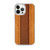 Tan Leather Stripes Case for iPhone®