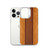 Tan Leather Stripes Case for iPhone®