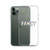 Fancy Clear Case for iPhone®