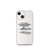 Feathers Clear Case for iPhone®