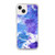 Purple, Blue and White Tie Dye Case for iPhone®