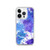 Purple, Blue and White Tie Dye Case for iPhone®