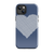 Scribble Heart on Blue Tough Case for iPhone®