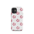 Pink Hibiscus Pattern Tough Case for iPhone®