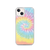 Pastel Tie Dye Clear Case for iPhone®