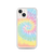 Pastel Tie Dye Clear Case for iPhone®