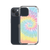 Pastel Tie Dye Clear Case for iPhone®