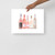 Rose Bottles Matte Poster