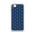 Sea Green Palm Trees on Navy Blue Clear Case for iPhone®