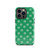 Palm Tree Pattern on Green Tough Case for iPhone®