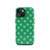 Palm Tree Pattern on Green Tough Case for iPhone®