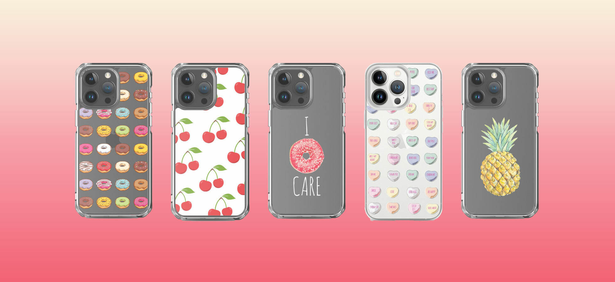 Cute Food Design Phone Cases