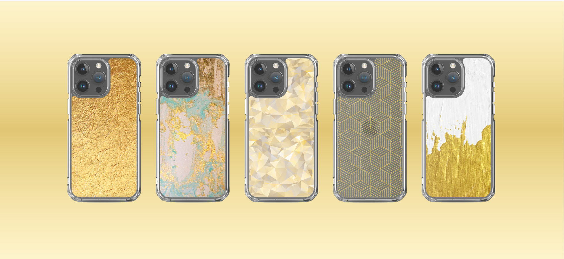 Metallic Designed Phone Cases