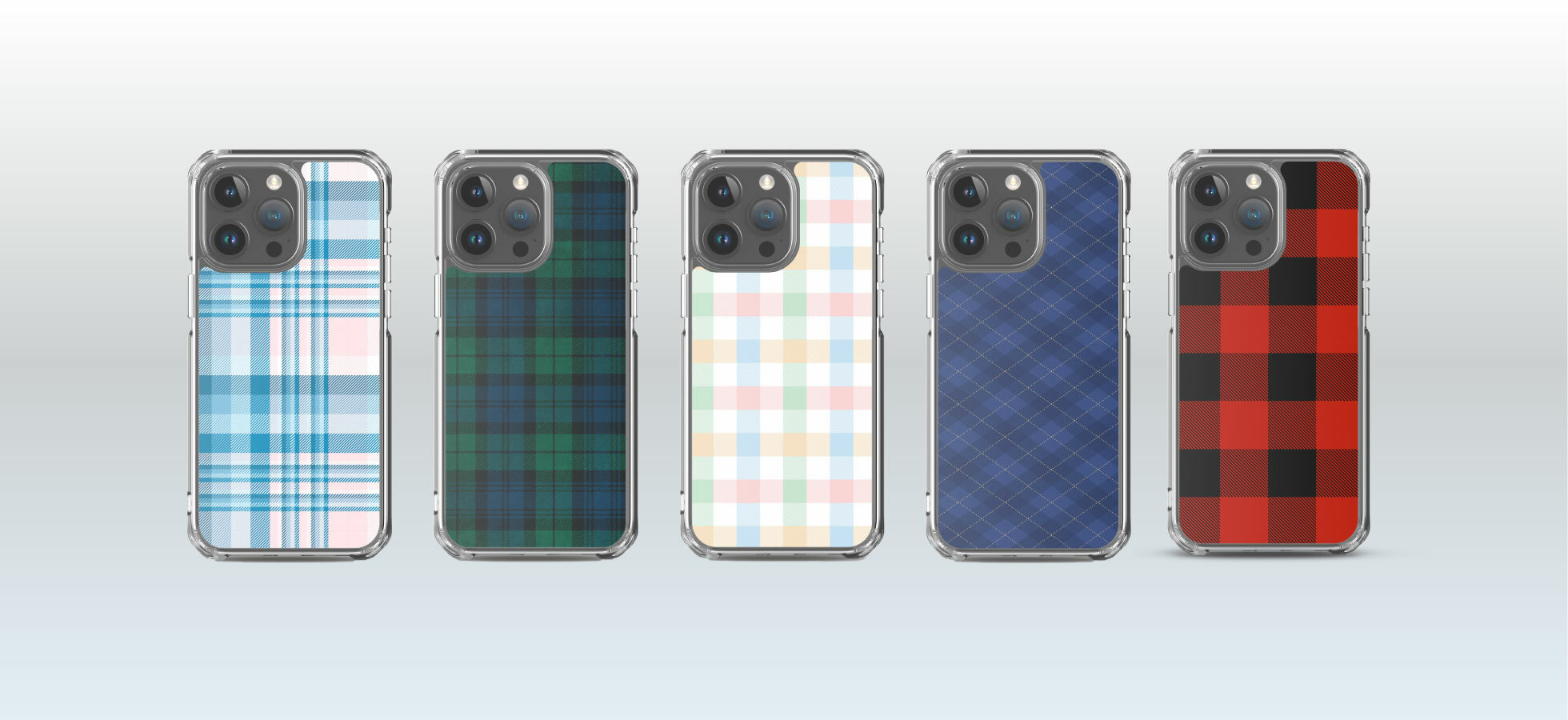 Plaid Style Phone Cases