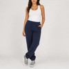 Thick 100% Cotton Fleece SWEATPANTS for Women Dark Navy