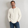 Men’s CottonMill 100% Cotton Heavyweight Thermal Henley Long-Sleeve Shirt – Made in Canada