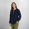 Unisex CottonMill 100% Cotton Henley Thermal Long Sleeve