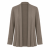 ICanToo Women’s Button Cuff Cardigan - Cotton Modal – Made in USA