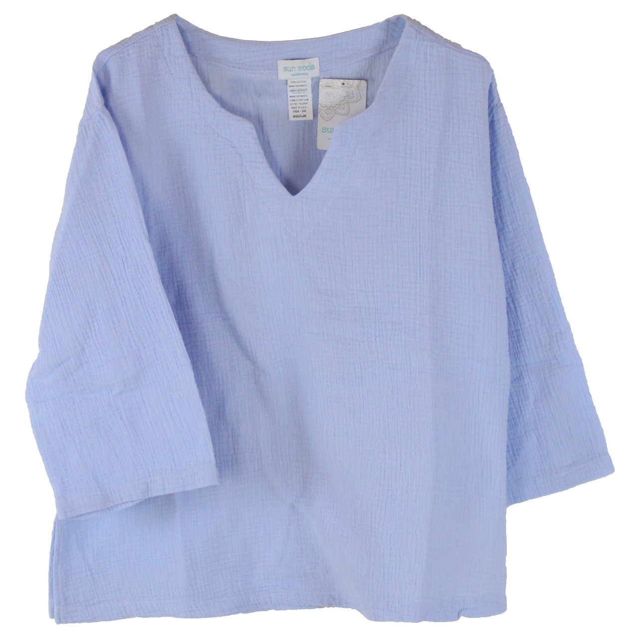 7424-double-gauze-cotton-top-