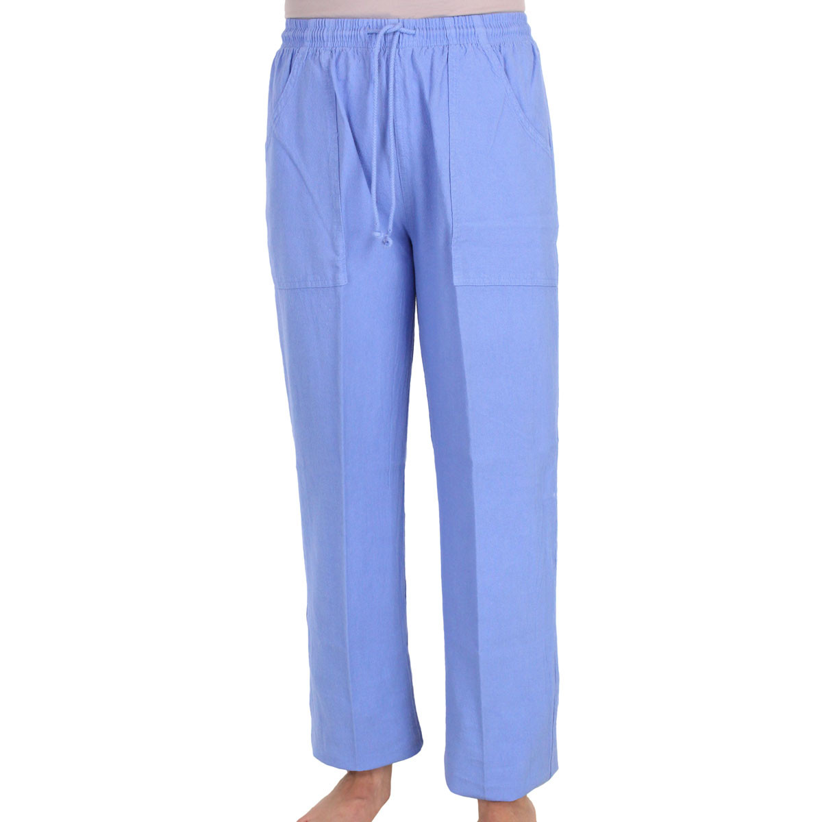 Cotton Pants in Light Weight Carefree Crinkle Cotton | Cotton