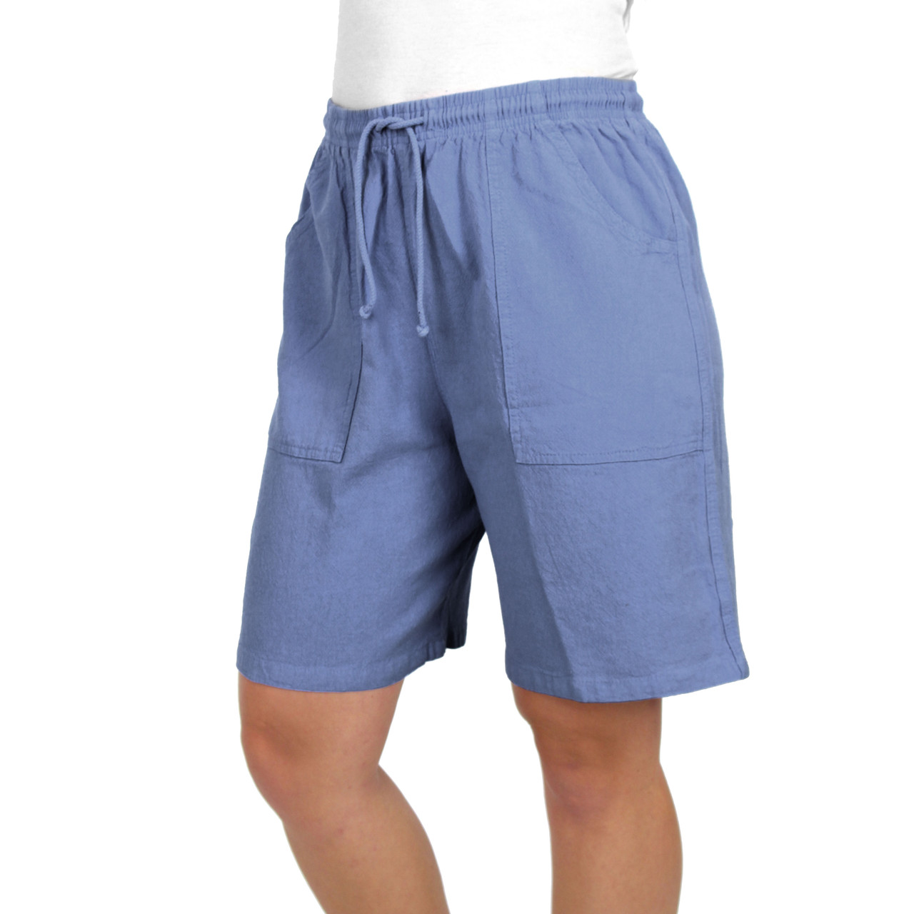 COTTON BERMUDA SHORTS