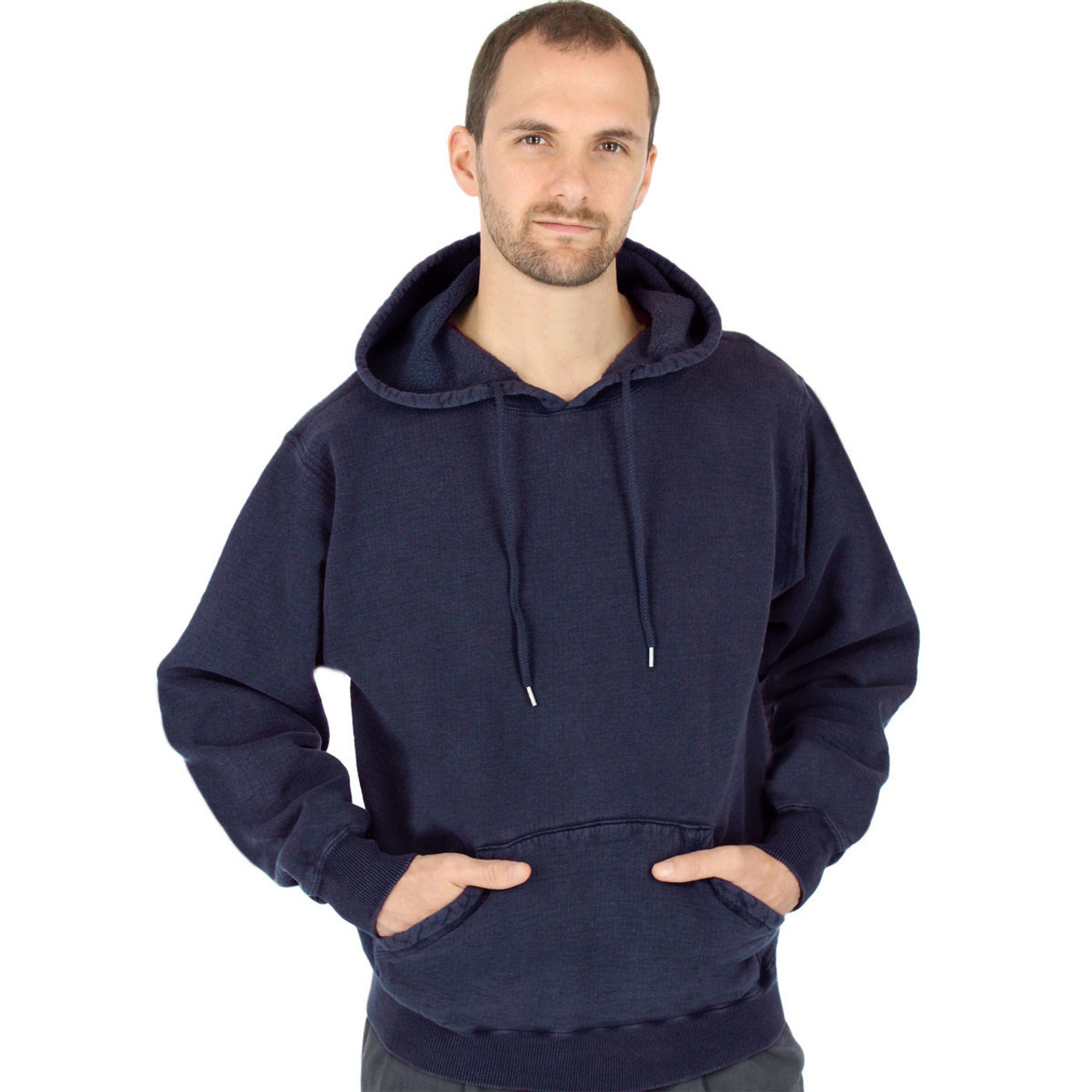 100 percent cotton zip hoodie