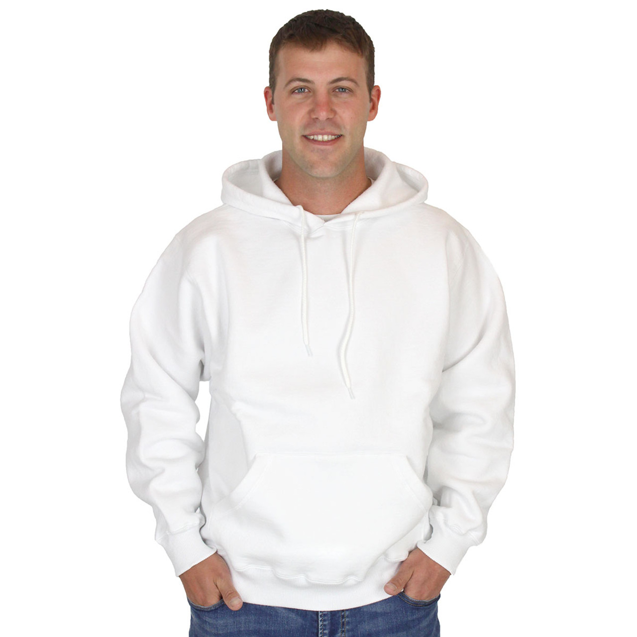 100 percent cotton hooded sweatshirts