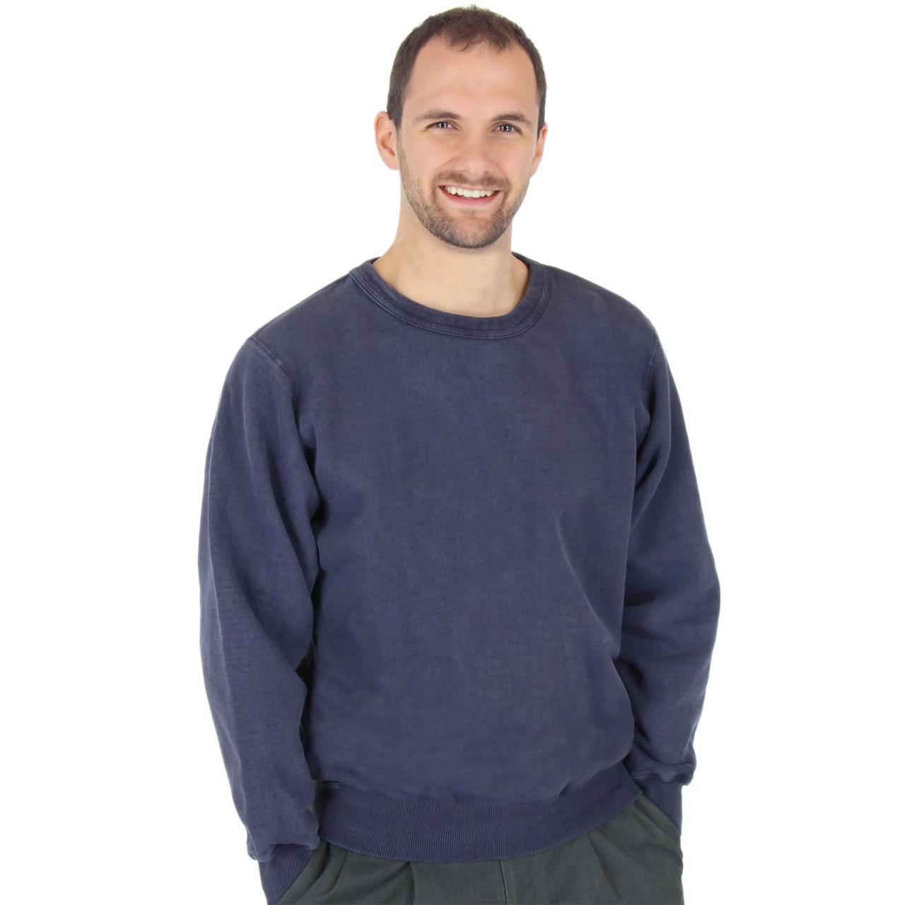 100 cotton crewneck sweatshirt