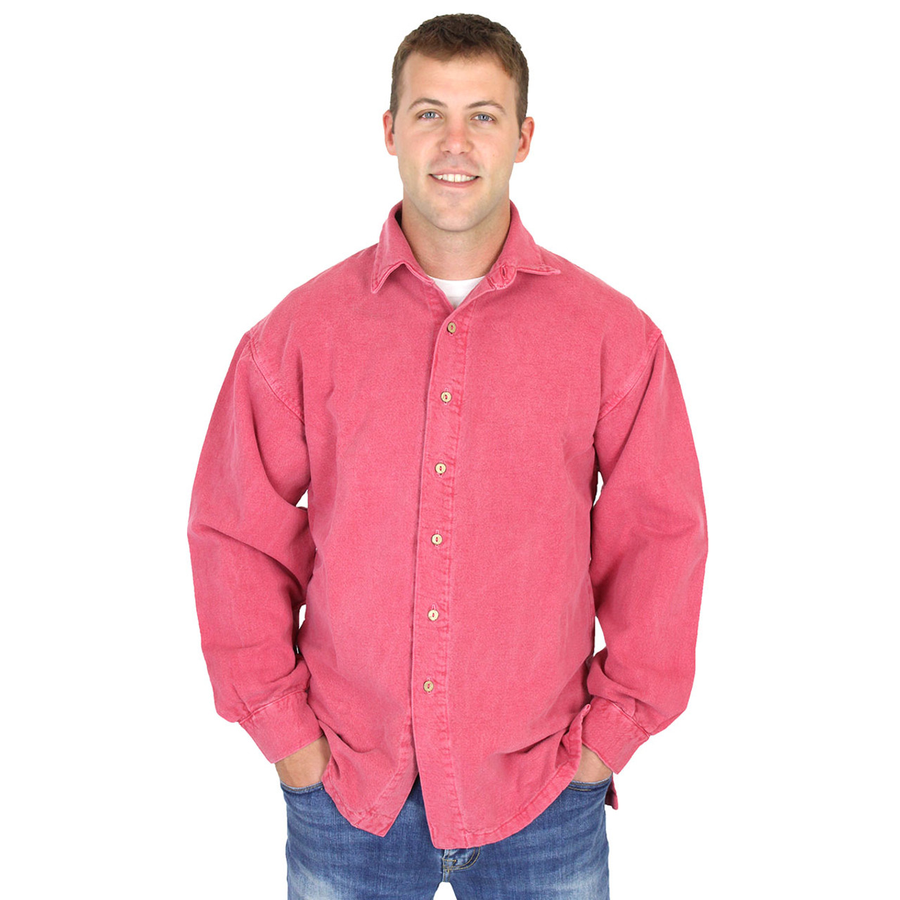 Mens 100% Brushed Big Easy Shirt