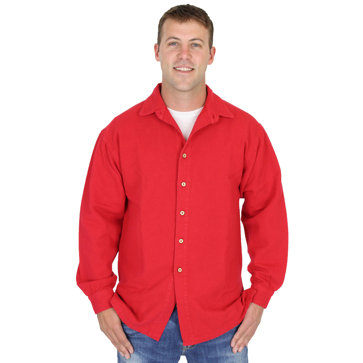 Mens 100% Brushed Big Easy Shirt