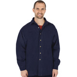 Canton Cotton Shirt AKA Big Easy GENDER NEUTRAL - Navy