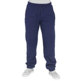 Thick 100% Cotton Fleece SWEATPANTS for Women Dark Navy