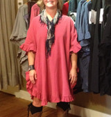 100% Cotton Ruffle Tunic