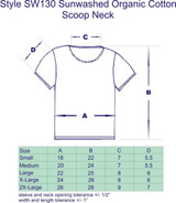Ladies Organic Cotton Scoop Neck