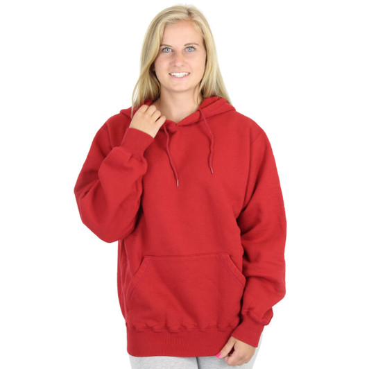 Full Zip-up Jackets with Pockets for Women Cotton Fleece Plain Hoodie  Outwear Drawstring Hooded Sweatshirt Coat (X-Large, Pink 01)
