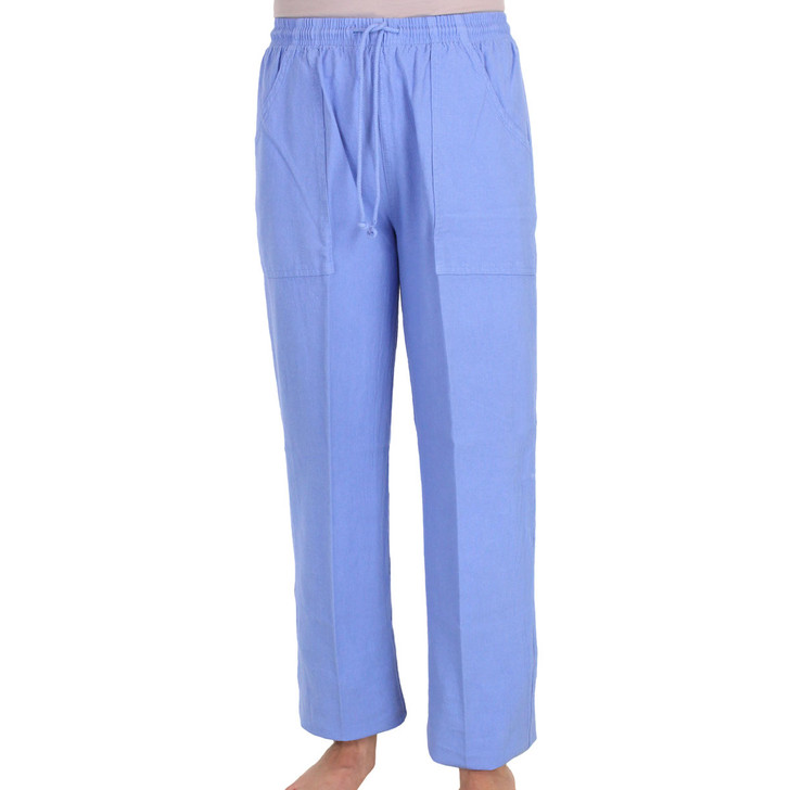 Buy Peach Solid Straight-Fit Cotton Pant Online in India -Beyoung