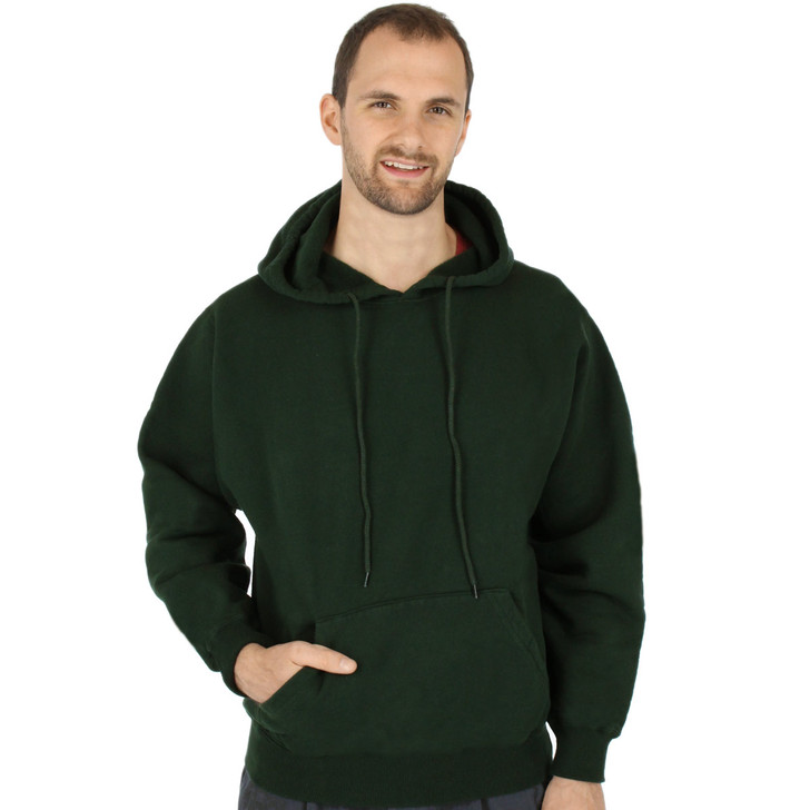 CottonMill 100% Heavy Cotton Mens Hooded Pullover Hoodie